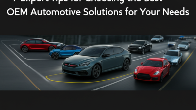 7 Expert Tips for Choosing the Best OEM Automotive Solutions for Your Needs