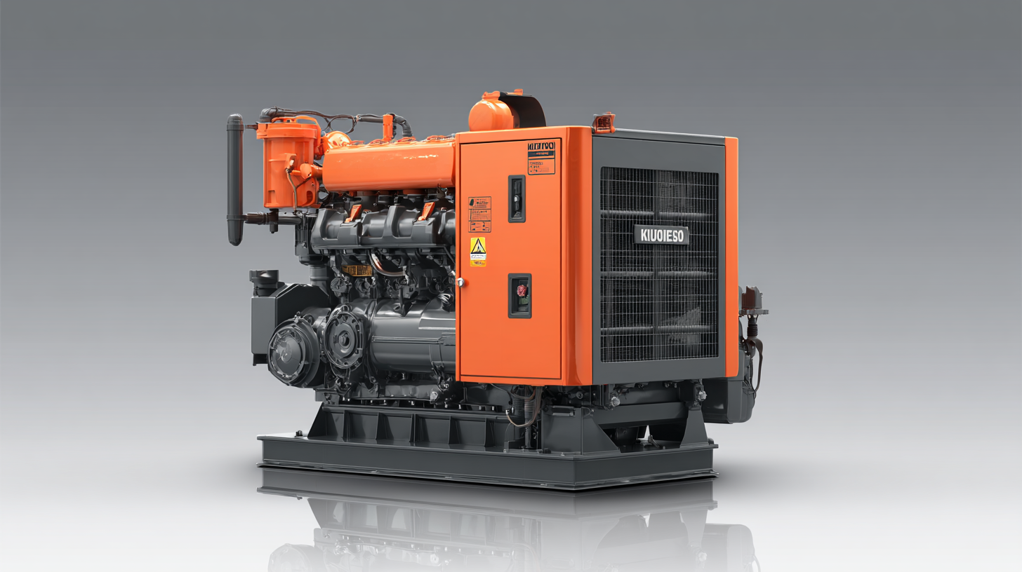 The Future of Kubota Diesel Generators in Sustainable Energy Solutions