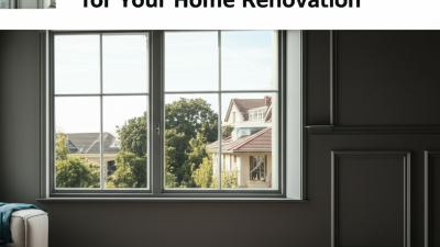 The Ultimate Guide to Choosing the Right Window Suppliers for Your Home Renovation