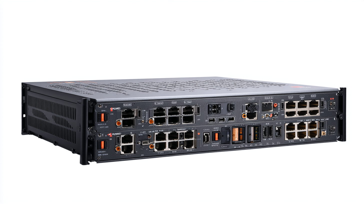 Innovative Solutions for High Demand Fiber Optic Networks with Huawei Ma5608t Gpon Olt 16 Port
