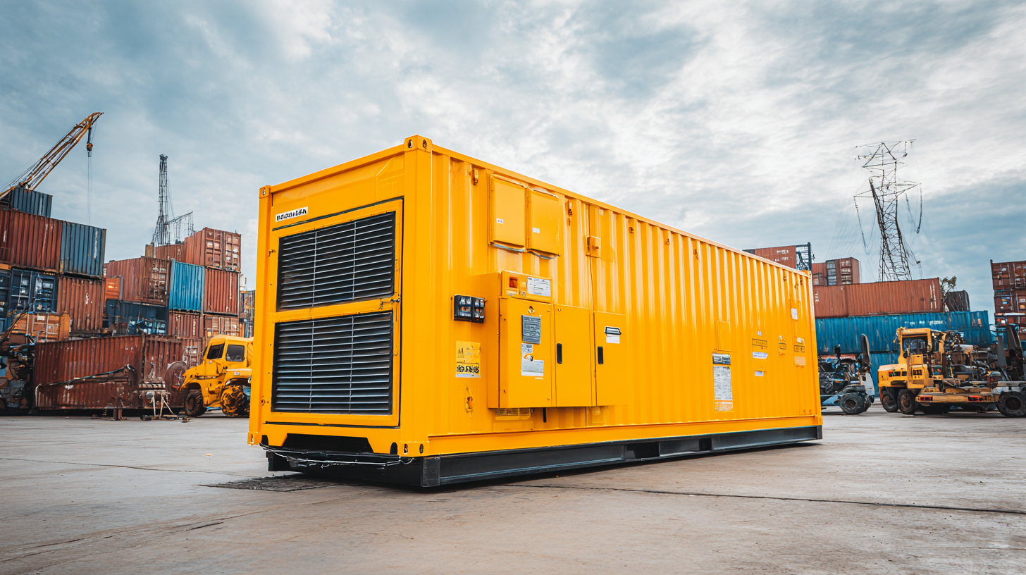 Ultimate Guide to Choosing the Right Doosan Container Generator for Your Needs