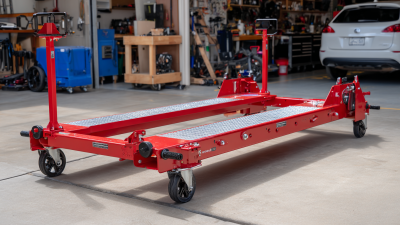 How to Efficiently Use a Portable Car Lift Mover for DIY Auto Repairs