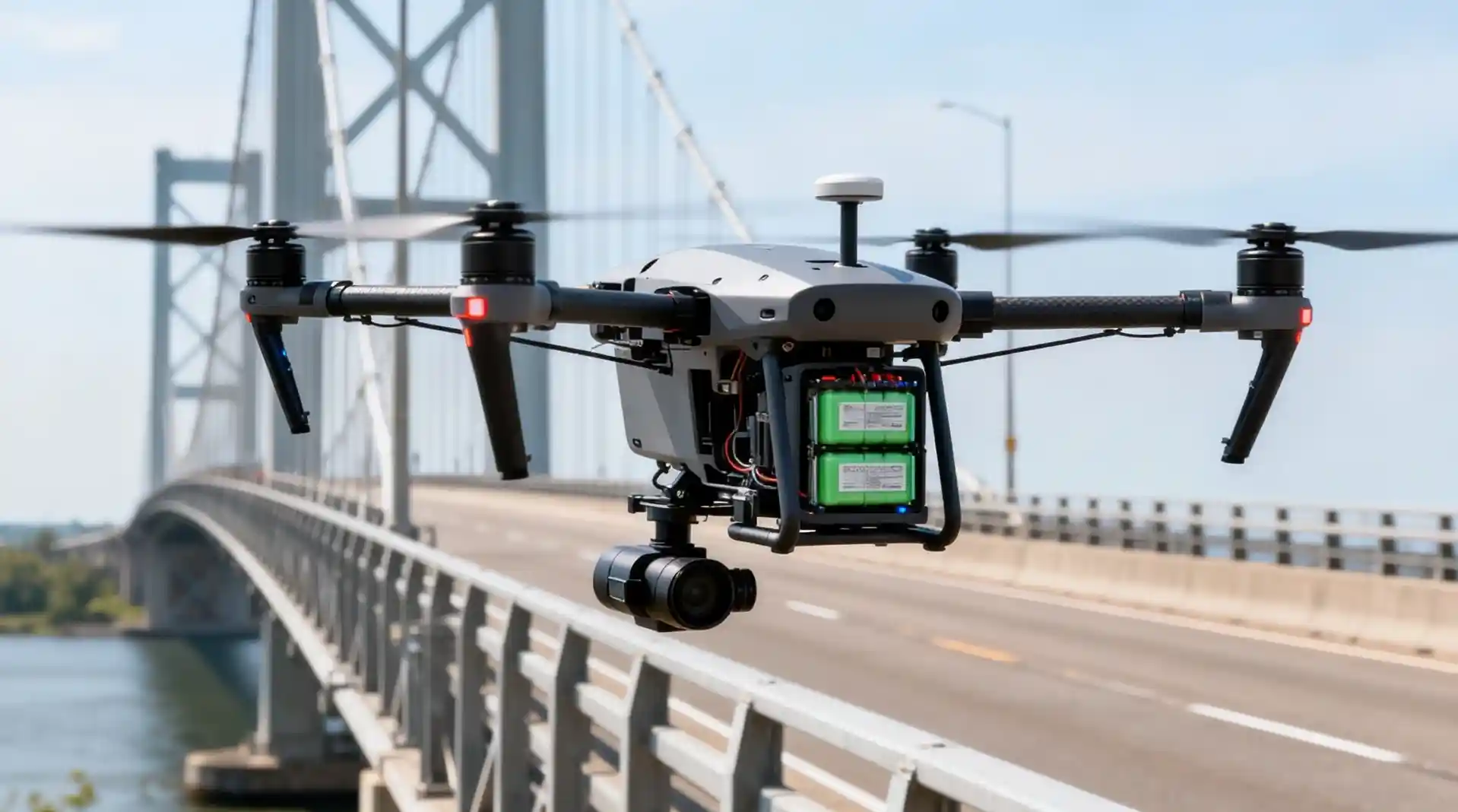 Cartographie de la batterie du drone avec BMS intelligent