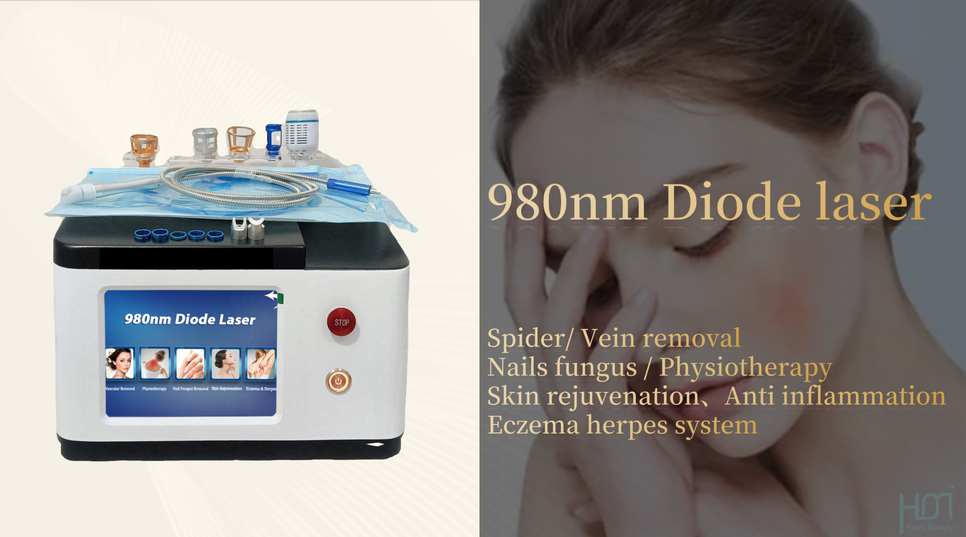 980nm Diode Laser Machines & Aesthetic Machines Supplier