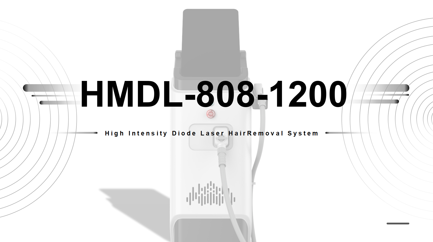 Nuovo arrivo ~~1200W 808nm dispositivo di depilazione laser a diodi
