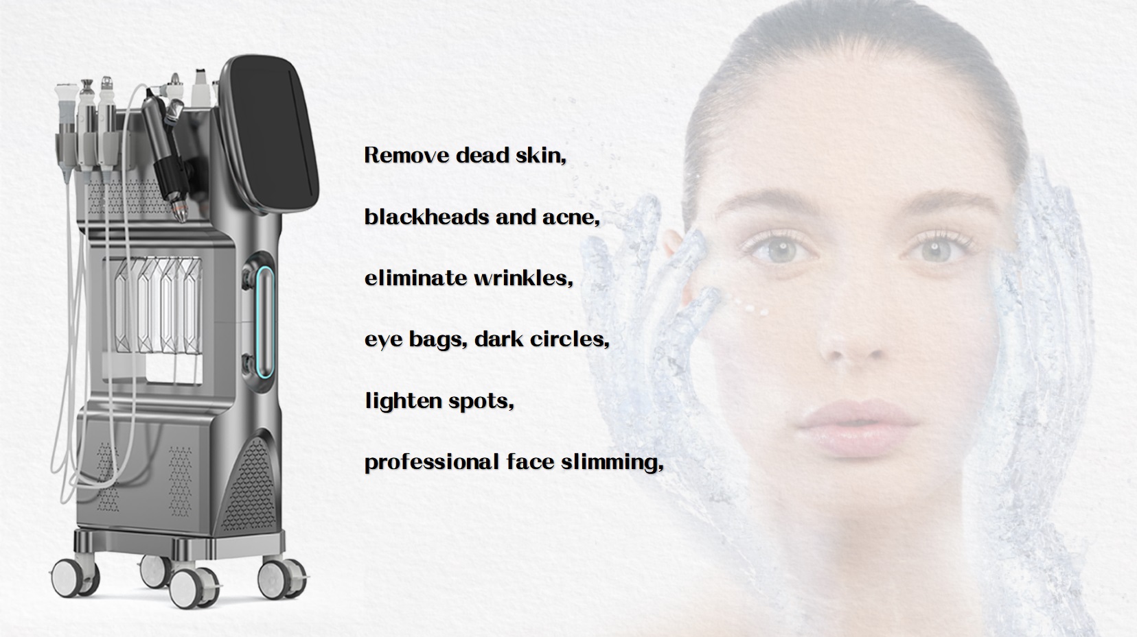 हाइड्रा माइक्रोडर्माब्रेशन मशीन: आपका अंतिम चेहरे का सौंदर्य समाधान~~