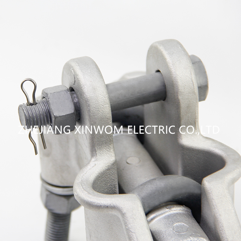 Abrazadera de suspensión de aluminio tipo Xg 100% original para línea de transmisión eléctrica aérea