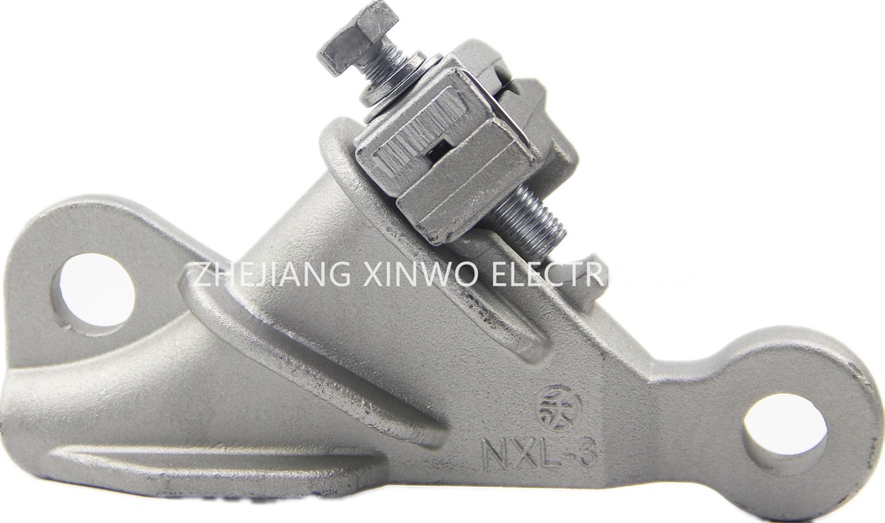 Aluminum alloy self-locking wedge strain clamp NXL