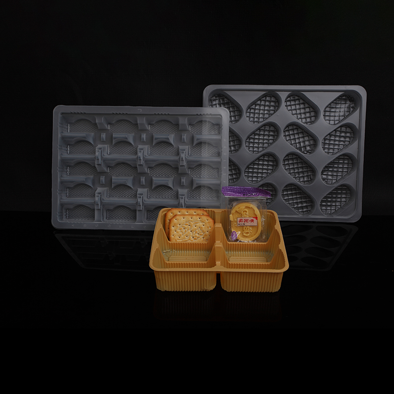 Confectionery packaging blister tray for chocolates and biscuits