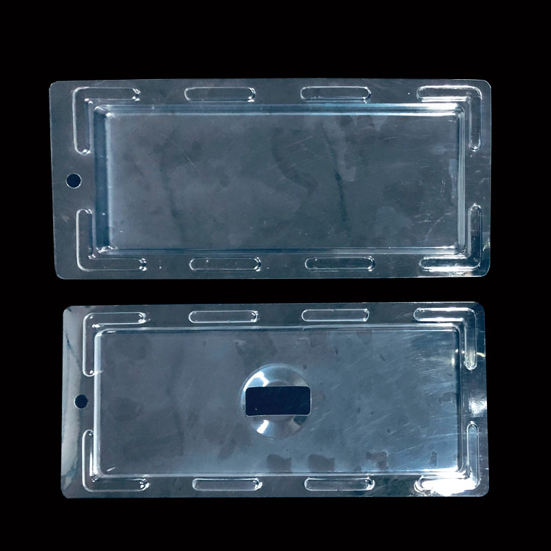 SH-0138, 0139 Blister Tray and Lid with Closure Button for Flat Mops