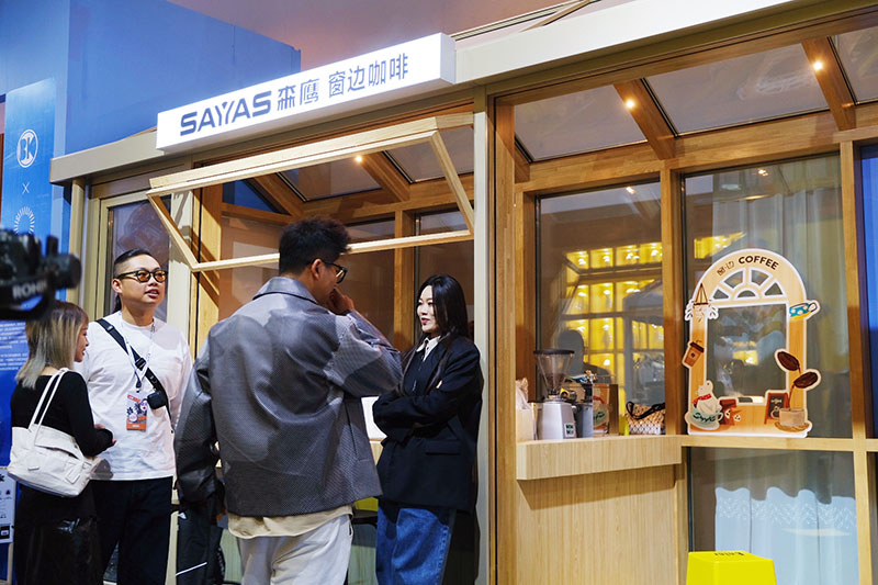 SAYYAS' "Café by the Window" Sunroom & BKA Trend Exhibition at Guangzhou Design Week
