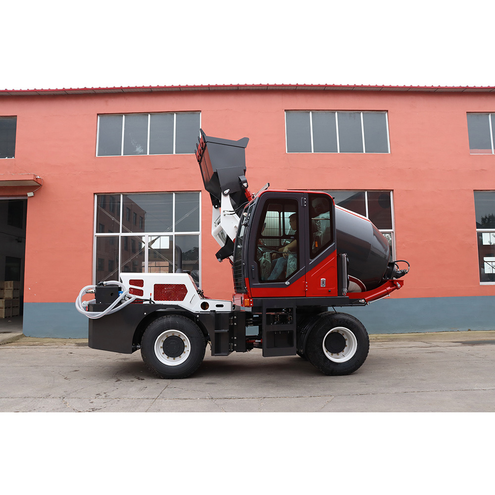 Application scope of small mixer truck