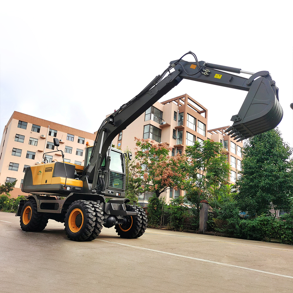 HIGHRICH excavator will be your right assistant in engineering projects.