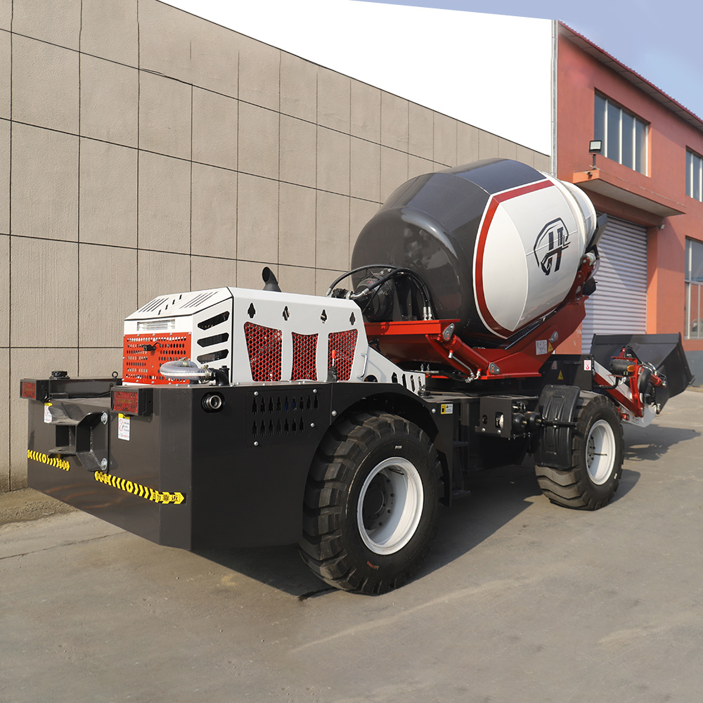 Tahukah Anda truk pengaduk beton self-loading paling populer di industri teknik paling maju?