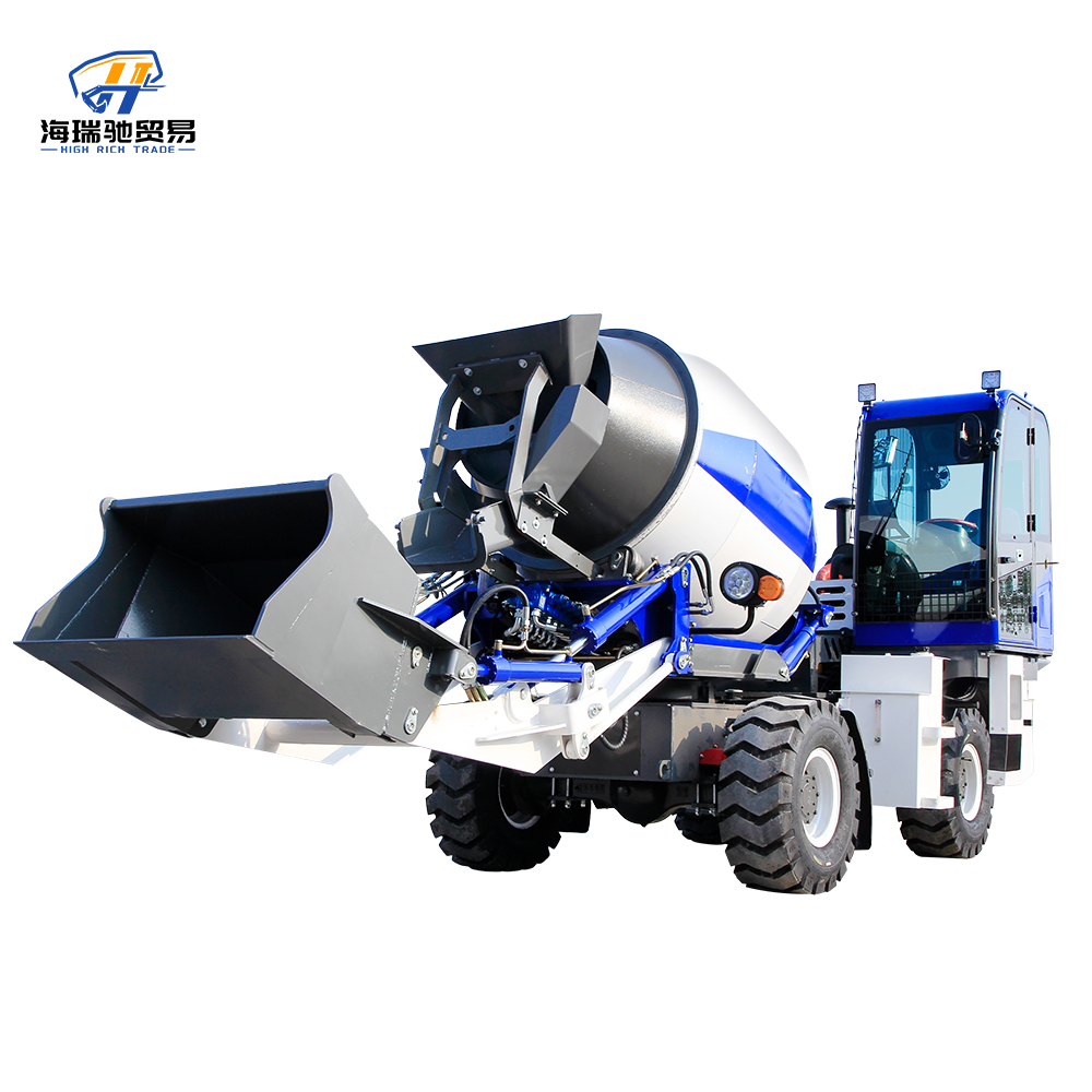 Highrich 1,5 cbm volume de produção ecologicamente correto e econômico para caminhão misturador automatizado de concreto
