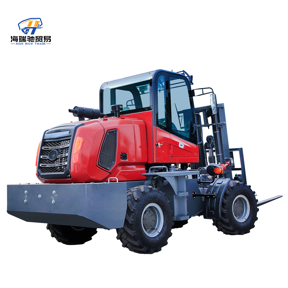 HR Chinese 2.5 Ton 3 Ton 3.5ton 5 Ton 7ton Electric Diesel Forklift with Manufacturer Price for Sale