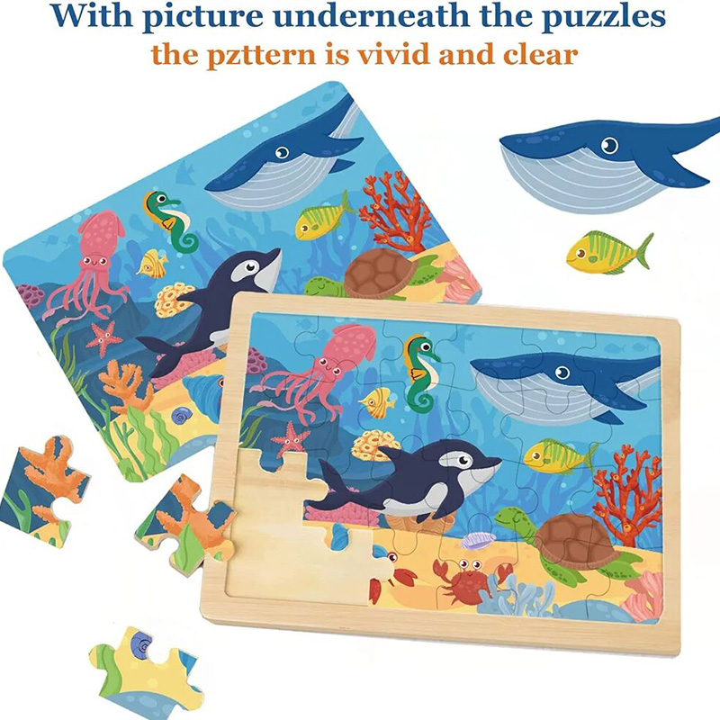 Factory production Professional cartoon puzzle