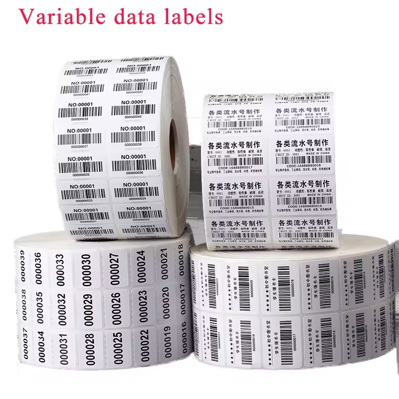 Custom Anti counterfeiting Tamper Proof Evident Labels