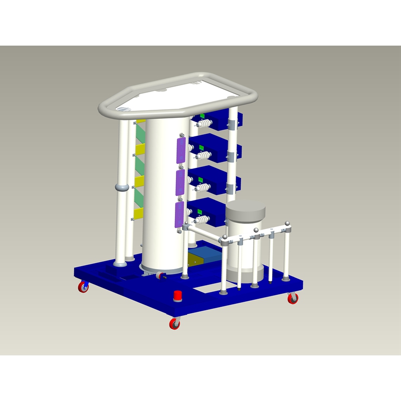 Prilagođeni različiti model visokonaponskog impulsnog sistema za testiranje generatora