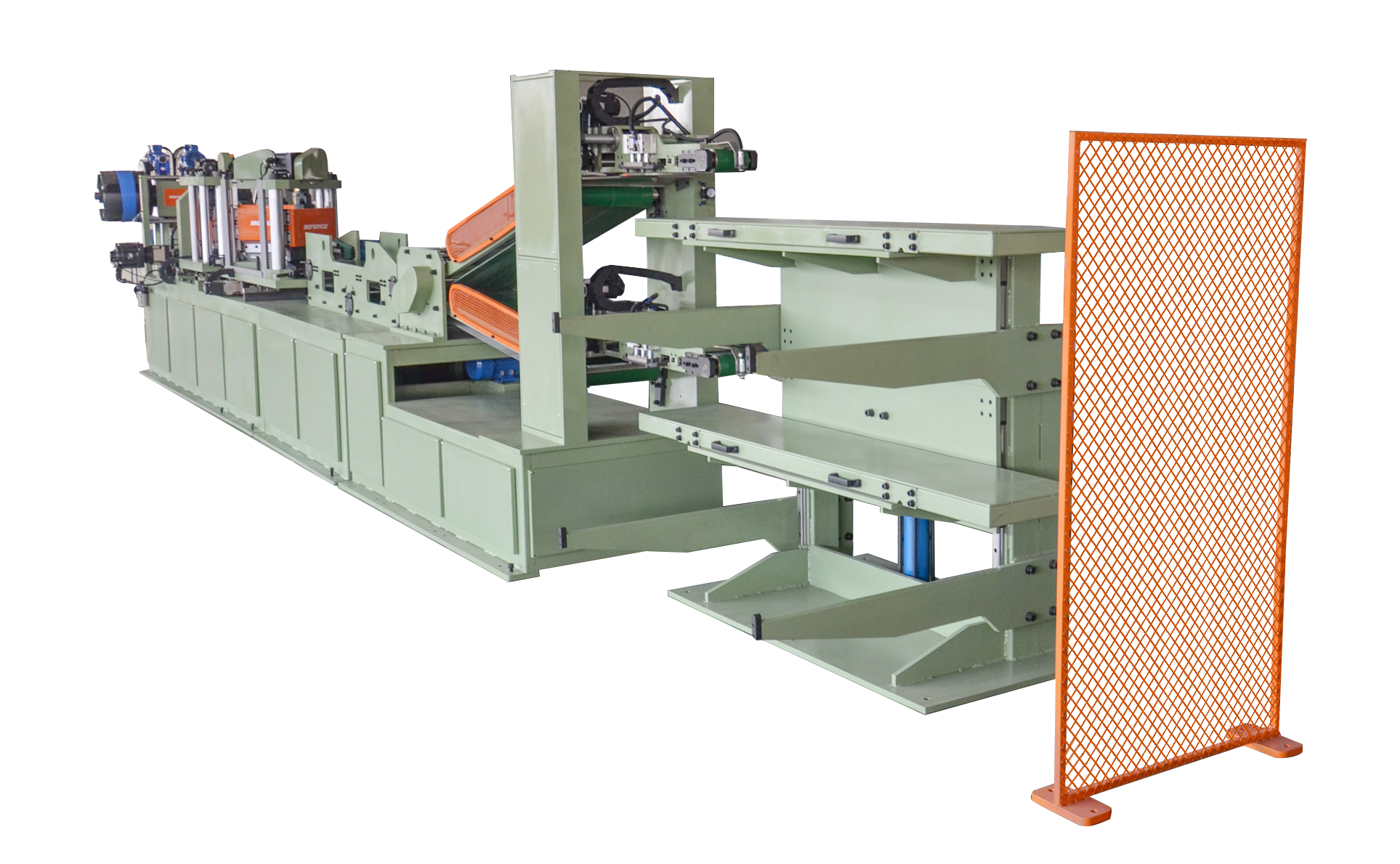 Silicon Steel CNC Automatic Transformer Core Lamination Servo Motor Cut to Length Line