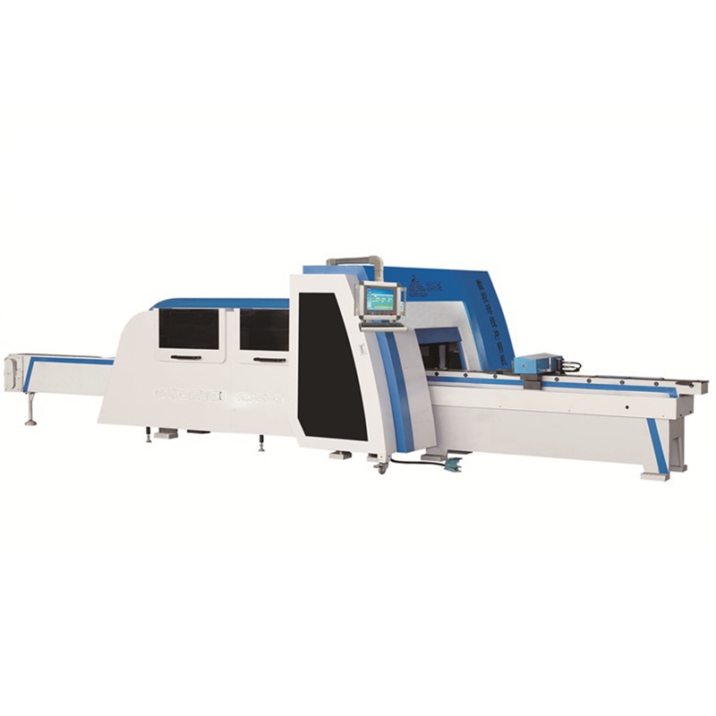CNC-pons- en knipmachine voor railverwerking