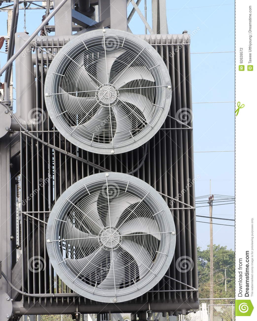  Dry Type transformer cooling Fan radiator cooling systems