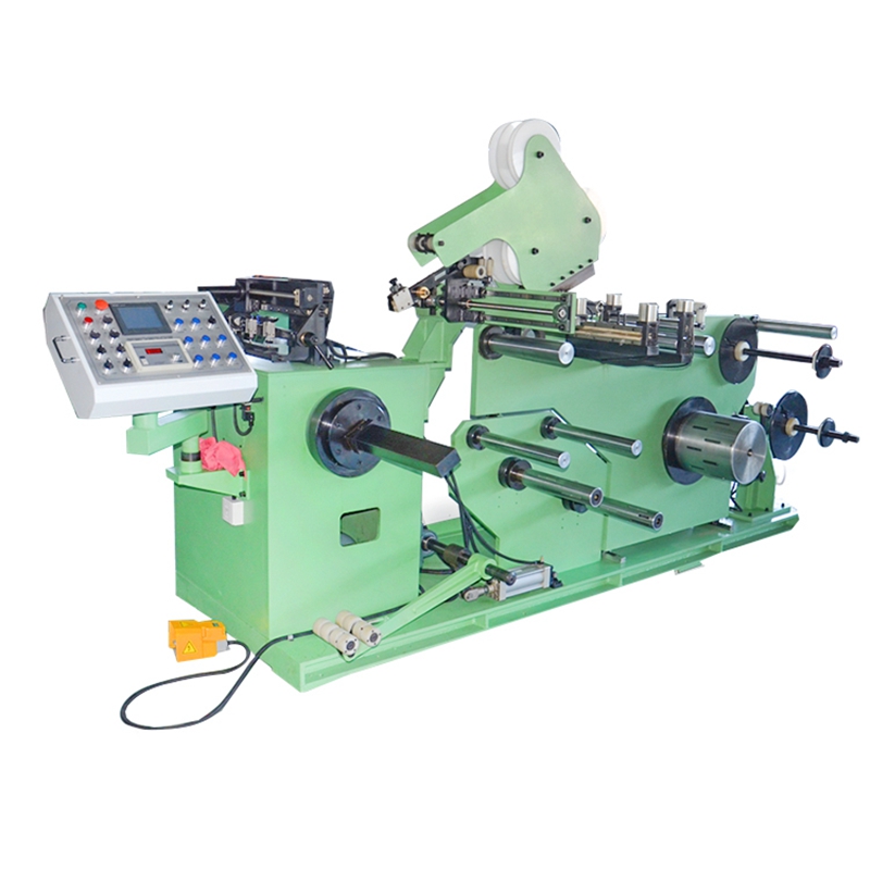 Single Phase Transformer Automatic Combined foil and wire winding machine