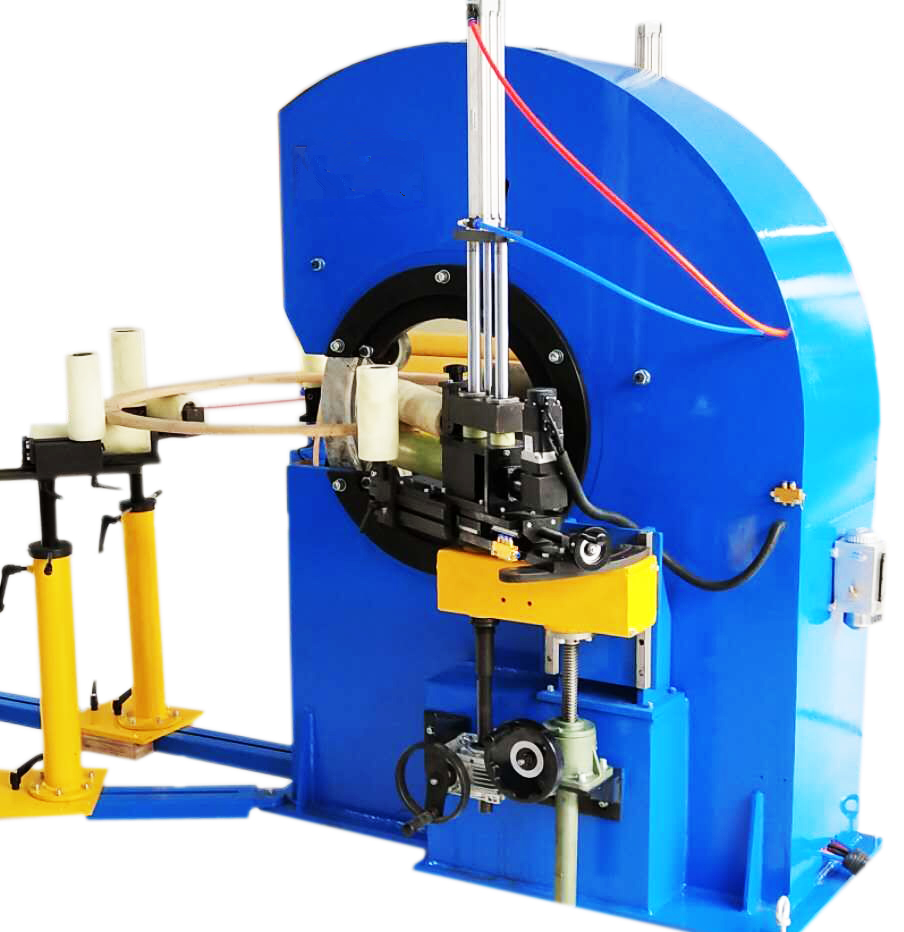 उच्च गुणवत्ता वाले पेपर स्लिटिंग मशीन - ट्रांसफार्मर इंसुलेटिंग सामग्री प्रसंस्करण के लिए इलेक्ट्रोस्टैटिक रिंग रैपिंग मशीन - ट्राइहोप