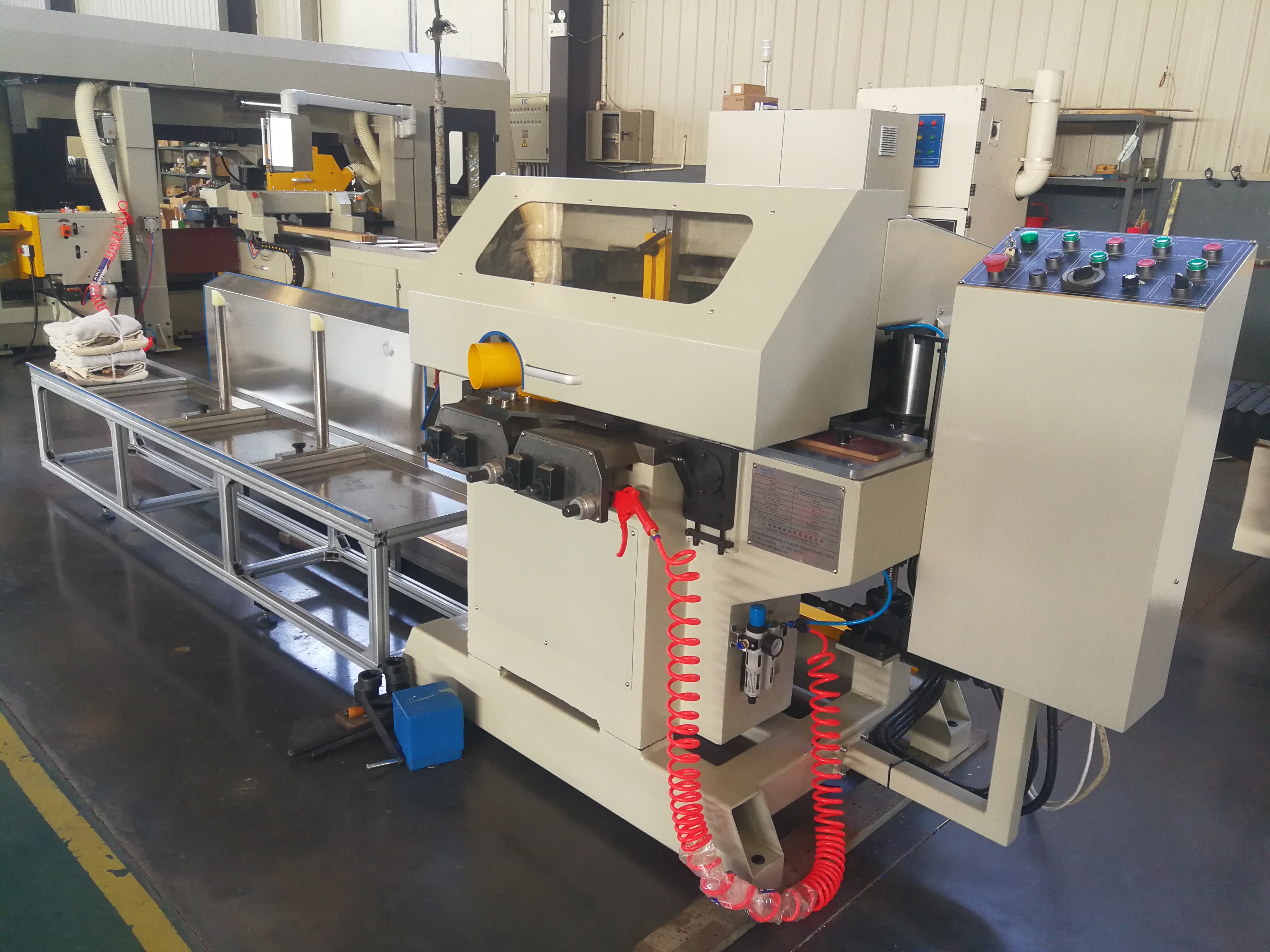 Factory Free sample Aluminium Extrusion Press -  DJJ-60 Edge Rounding Cum Shaping Machine – Trihope