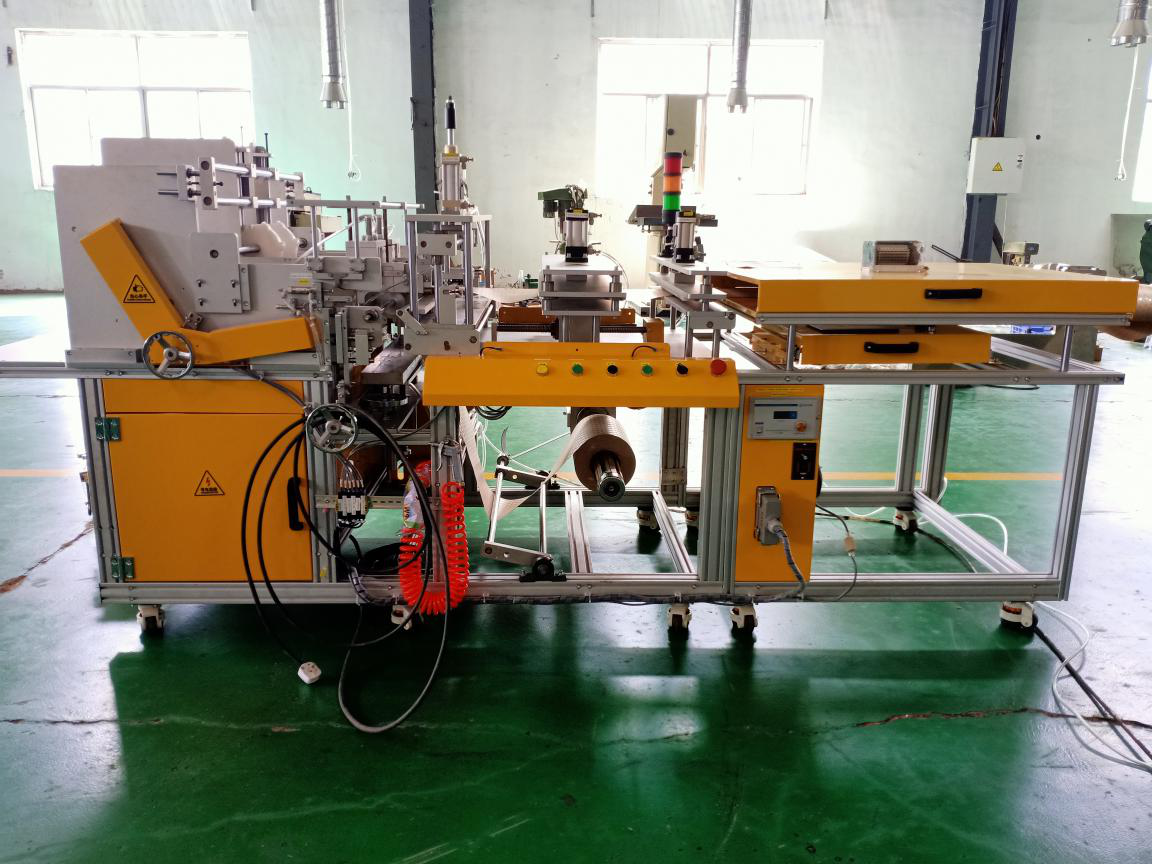 Manufactur standard Copper Recycling Machine -  CNC transformer Oil Duct Bonding Machine oil duct strip sticking machine – Trihope