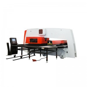 Sheet Metal Hydraulic CNC Turret Punch Machine Press