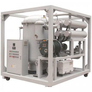 ZJA Series vacuum dehydrator oil purification system