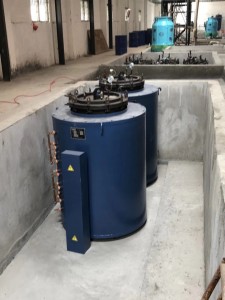 CU wire Well type vacuum annealing furnace