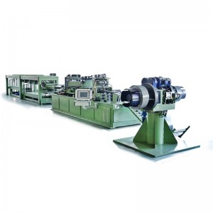 Silicon Steel CNC Automatisk Transformator Core Lamination Servo Motor Cut to Length Line