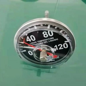 Transformatoronderdelen omvatten thermometer en olieniveaumeter