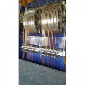 Stroj za emajliranje ravne žice velike brzine s cirkulacijom vrućeg zraka