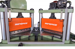 Silicon Steel CNC Awtomatikong Transformer Core Lamination Servo Motor Giputol sa Gitas-on nga Linya