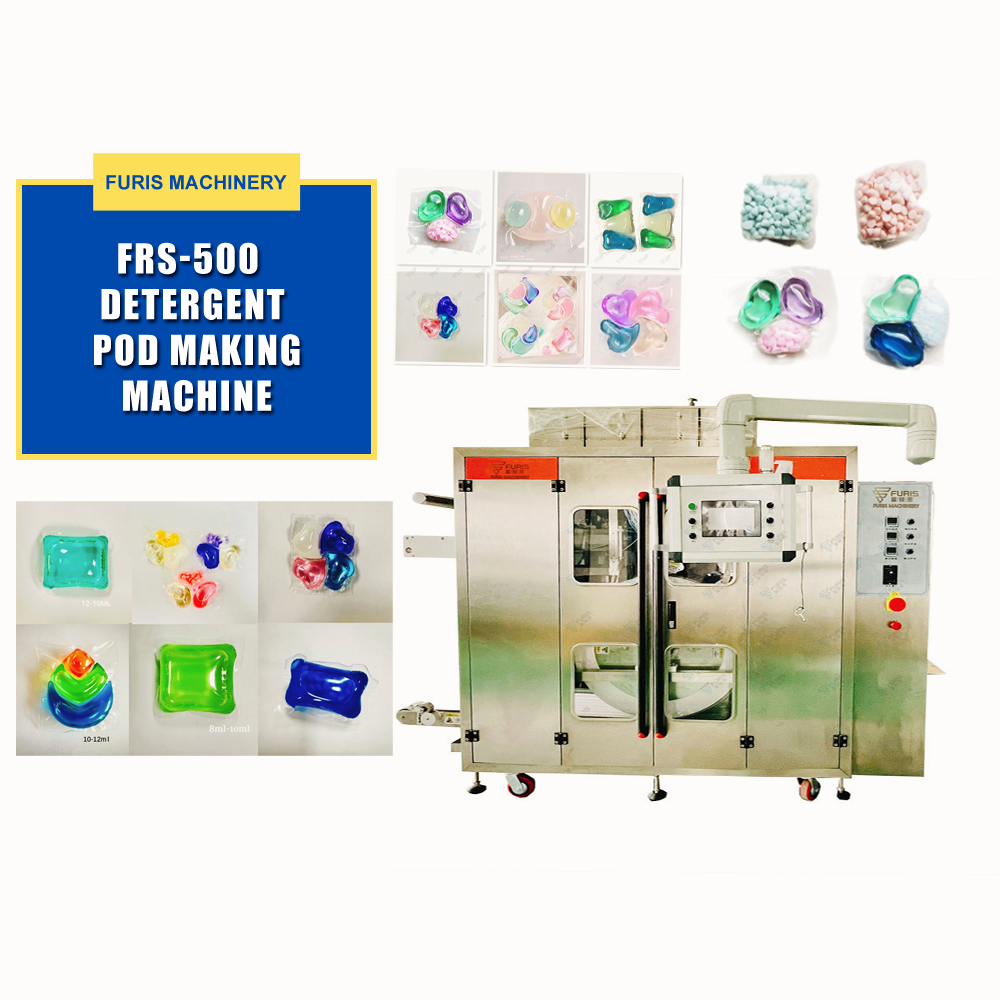 FRS-500 Laundry Pod PVA filmcsomagoló gép