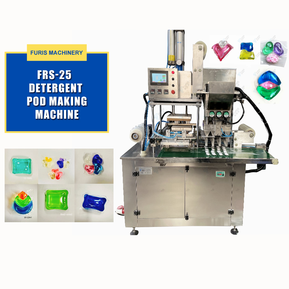FRS-25 Detergent Powder Liquid Pod Making Machine