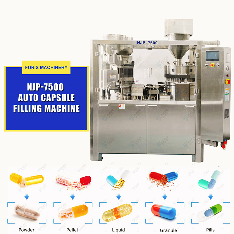 NJP-7500 Máquina llenadora de cápsulas completamente automática