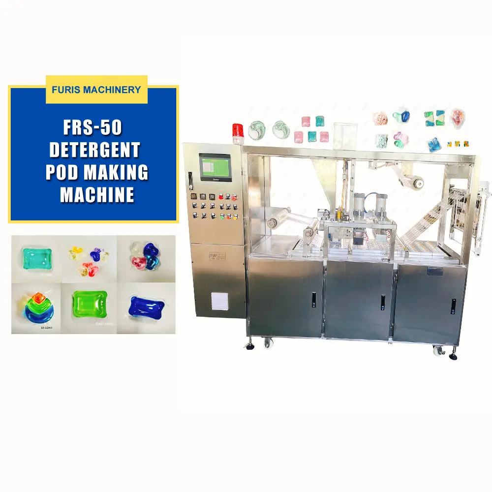 Advanced Detergent Packaging Machine Using PVA Film Technology