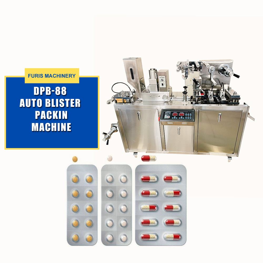 Small Size Automatic Blister Packaging Machine For Pharma Tablet And Capsule