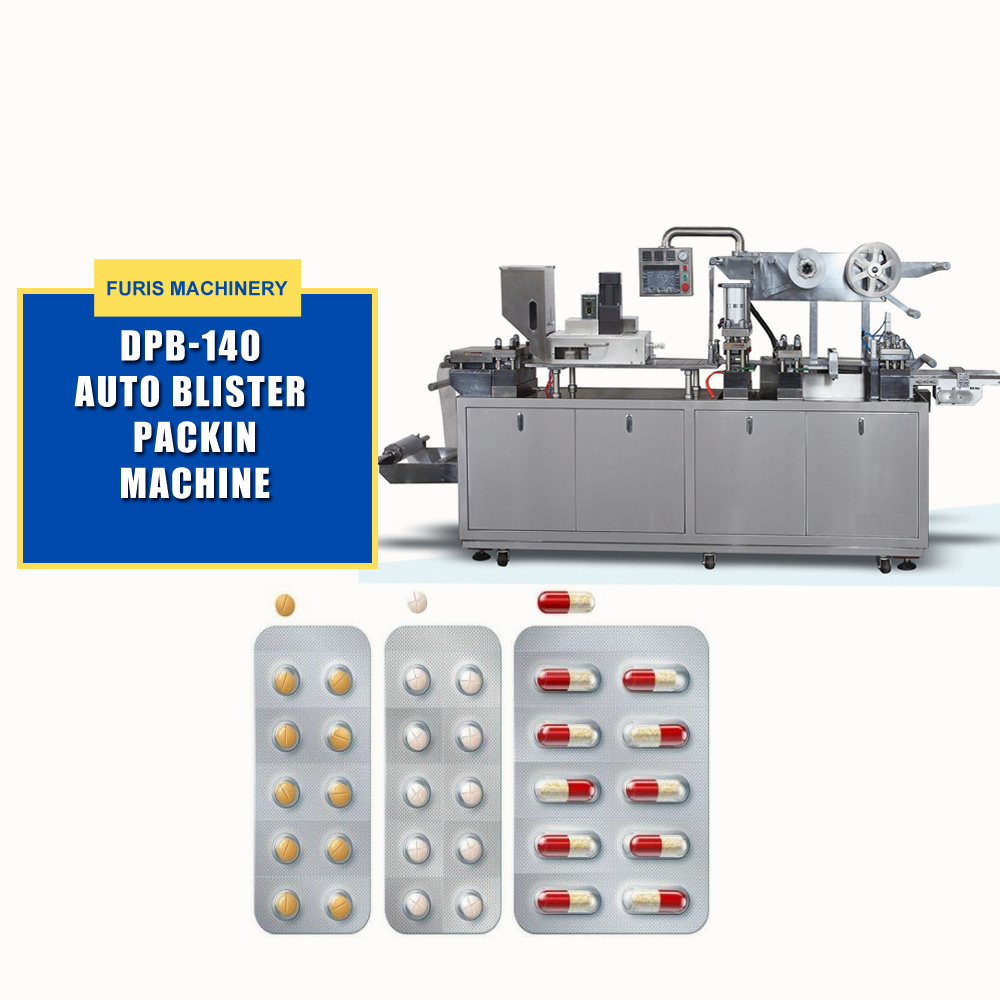 DPP-140 Full Automatic PVC Aluminum Blister Packaging Machine For Medical Device