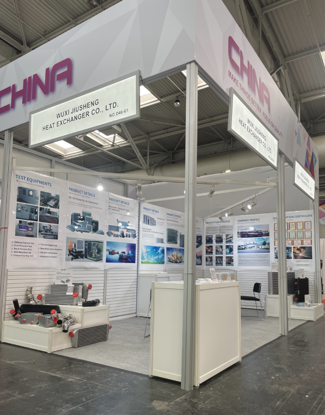 Global Attention: KIUSIN Showcases Cutting-Edge Aluminum Heat Exchangers at Hannover Exhibition 2024