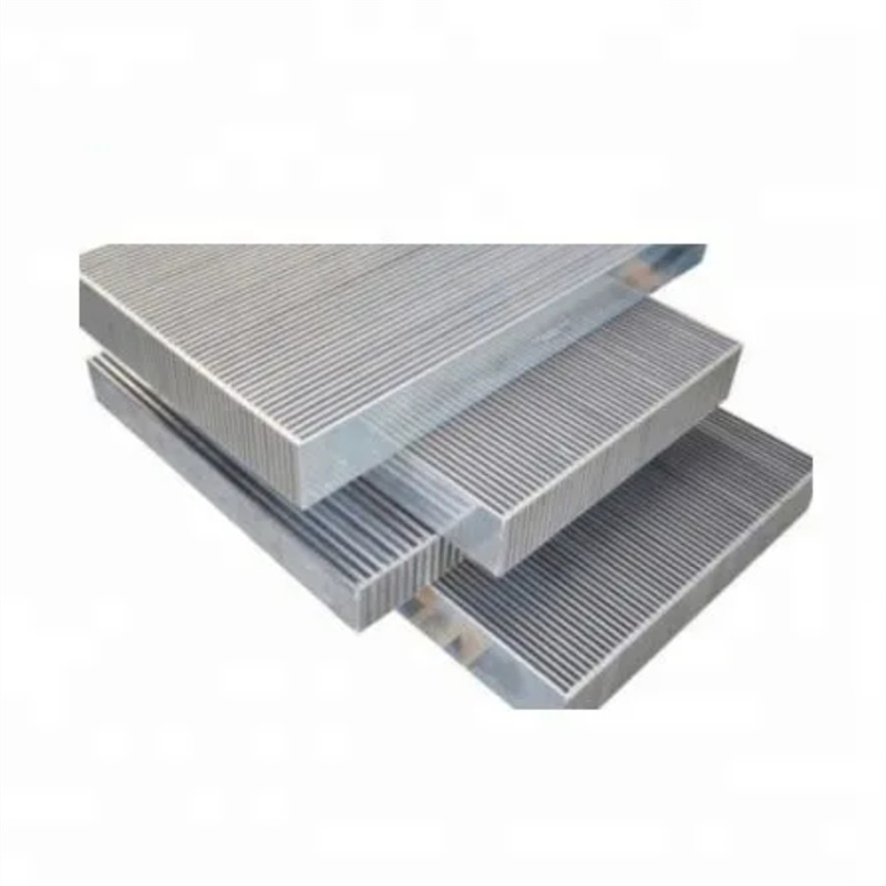 Intercooler Core Plate Fin Core plate bar radiator6taa