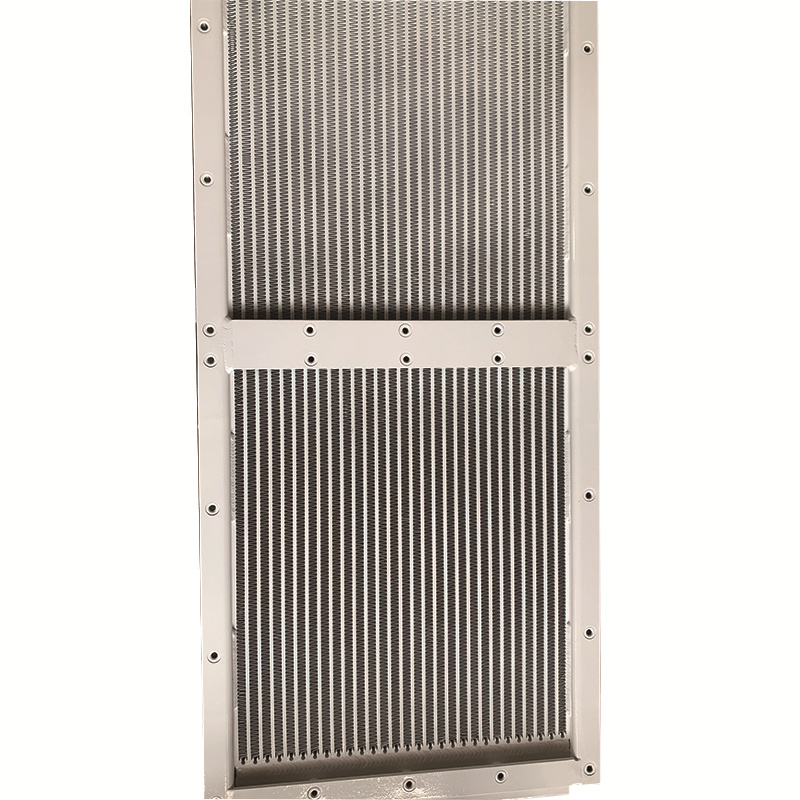 Aluminum plate-fin heat exchanger for wind turbine5lui