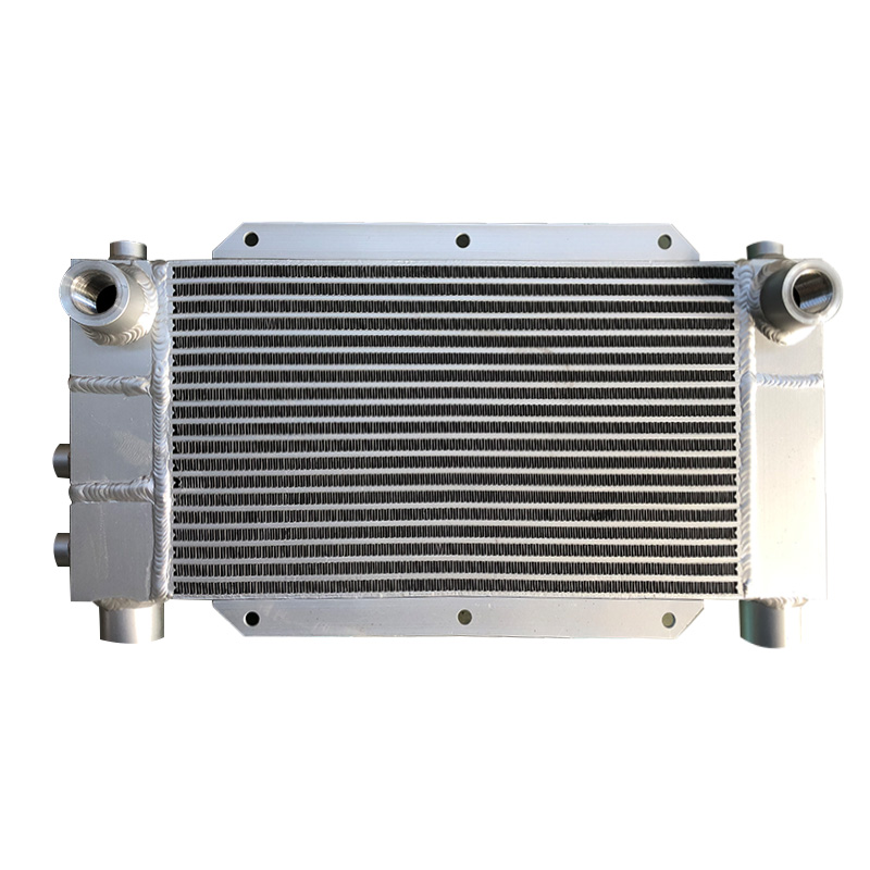 High Quality Vacuum Brazed Aluminum Screw Air Compressor Oil Radiators