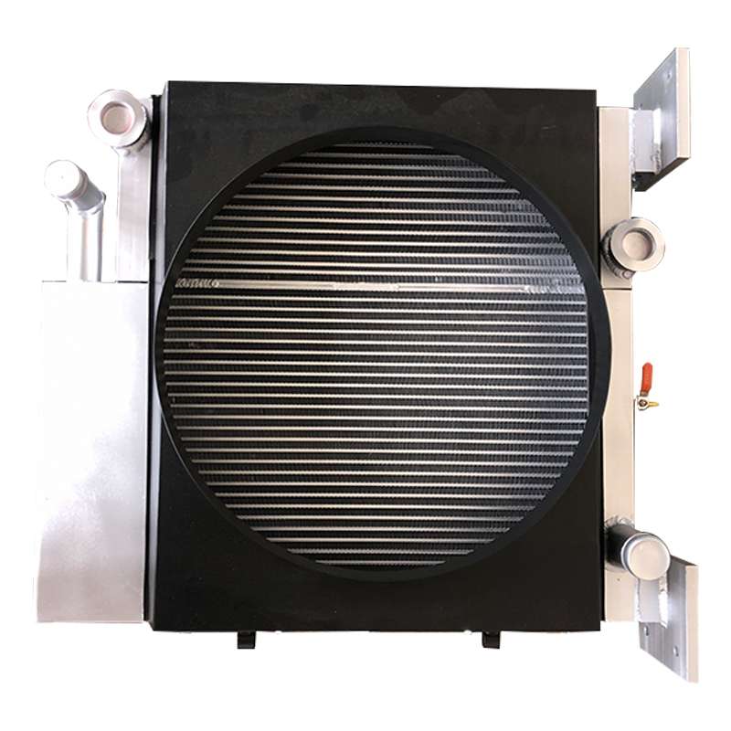 Plate heat exchanger air cooler heat exchanger and heat exchanger with fan
