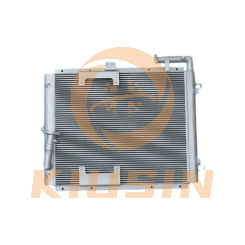 Advanced Aluminum Plate Fin Heat Exchanger for Hyundai Construction Machinery Radiators
