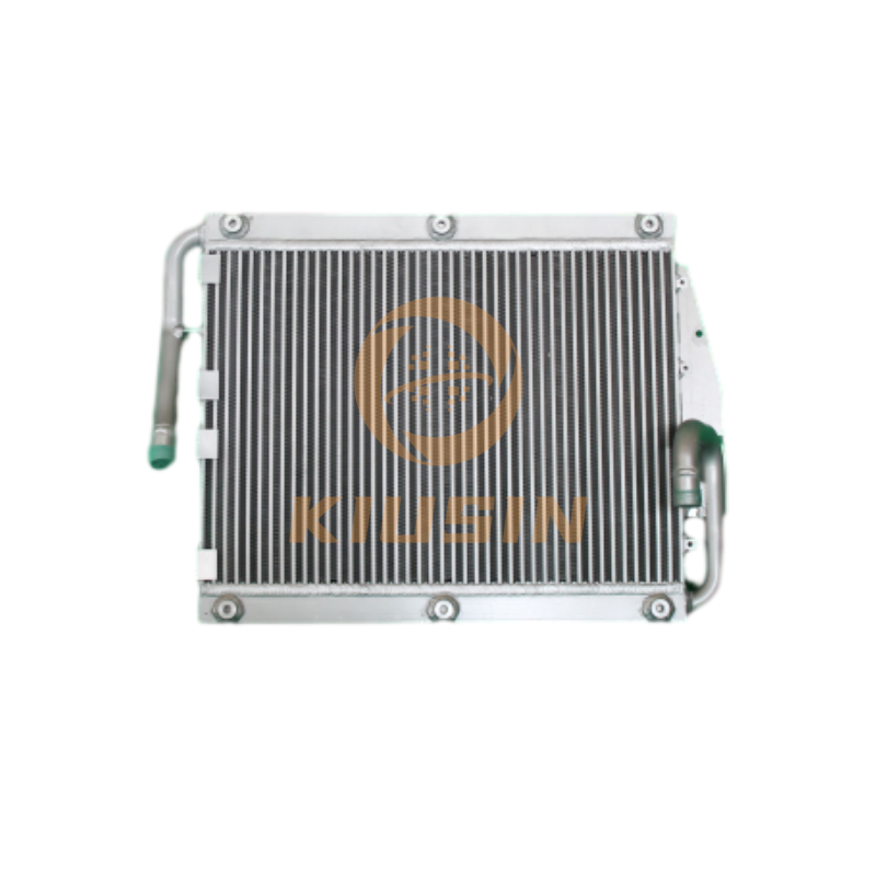 Mühendislik makinesi radyatörü Daewoo alüminyum lehimli plaka kanatlı ısı eşanjörü için uygundur